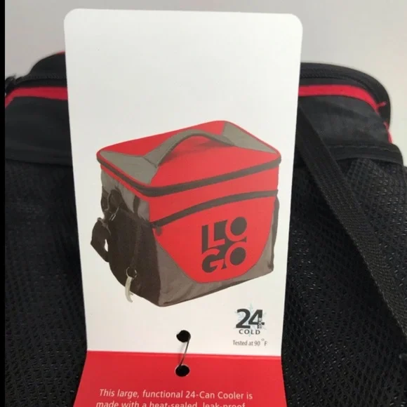 NWT Logo Brand Wisconsin Badgers 24-Can Cooler - Picture 5 of 14